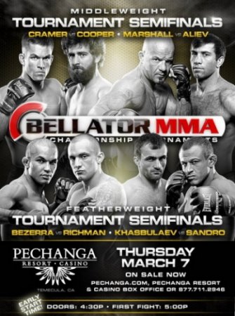 Бои без правил: MMA. Турнир Bellator 92 (2013) SATRip