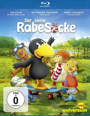 Мультик Ворона-проказница / Der kleine Rabe Socke (2012)
