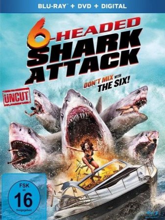 В хорошем качестве Нападение шестиглавой акулы / 6-Headed Shark Attack (2018)